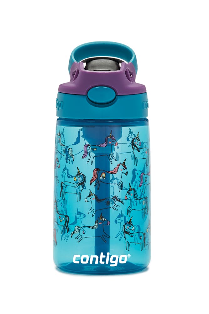 Contigo® Kids Straw Water Bottle with AUTOSPOUT® Lid, 14oz (T6U8)