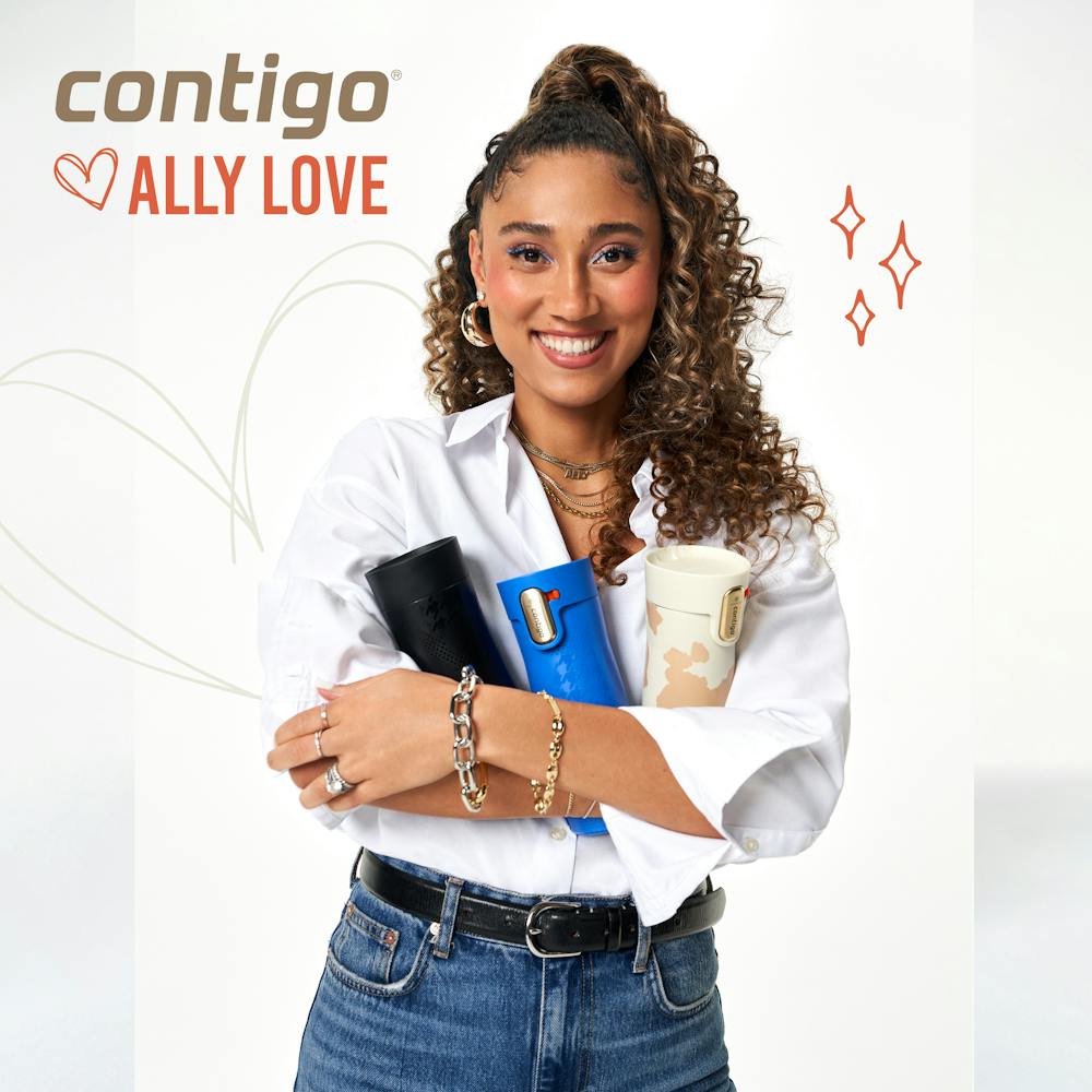 Contigo® x Ally Love West Loop 3.0 Stainless Steel Travel Mug with AUTOSEAL® Easy-Clean Lid, 16oz (0CO3)