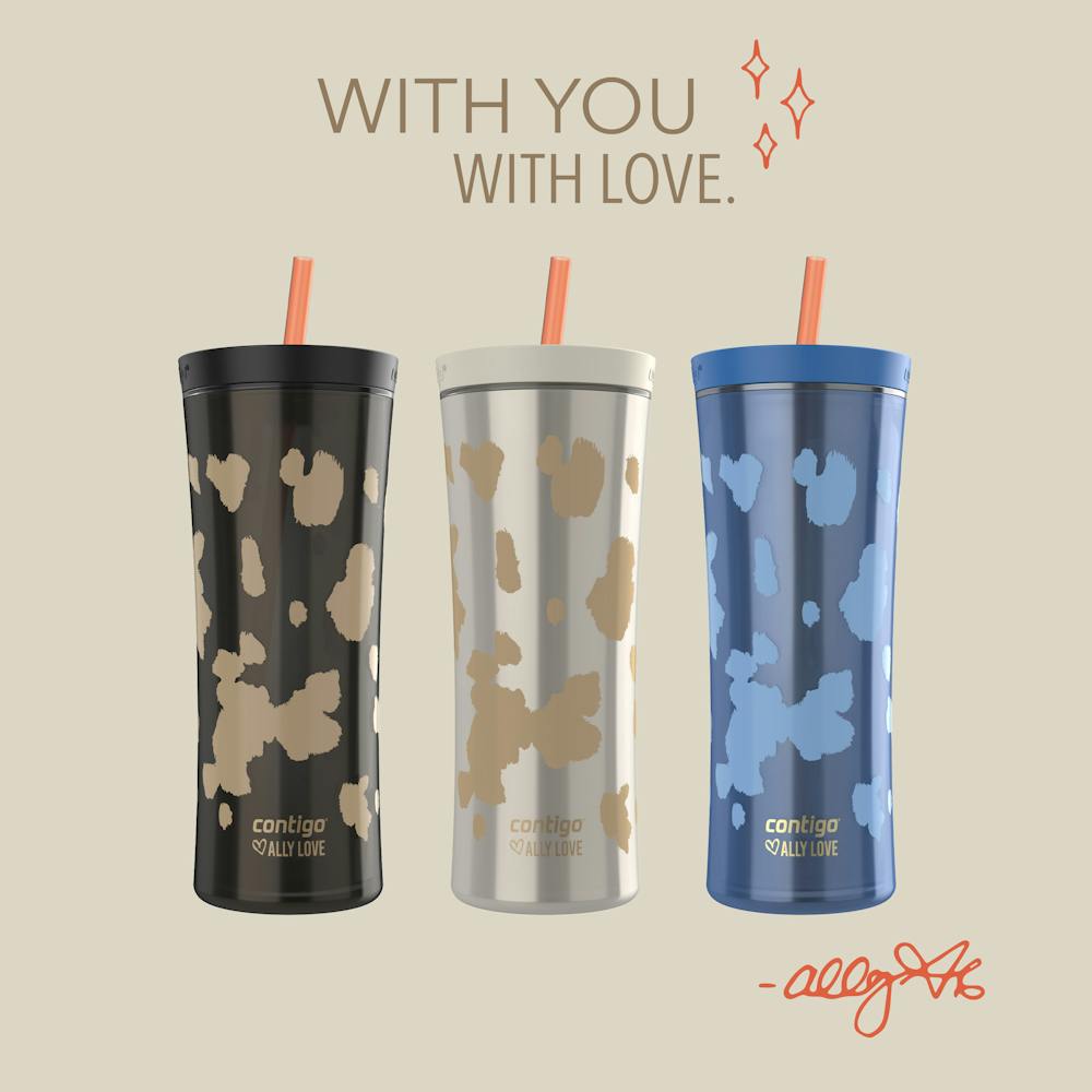 Contigo® x Ally Love Streeterville AUTOCLOSE® Shake & Go® Tumbler, 20oz (DHDQ)