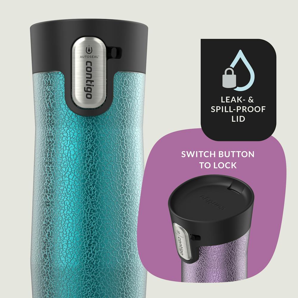 Contigo® AUTOSEAL® West Loop Vacuum-Insulated Stainless Steel Travel Mug with Easy-Clean Lid, 16 oz (LOWV)