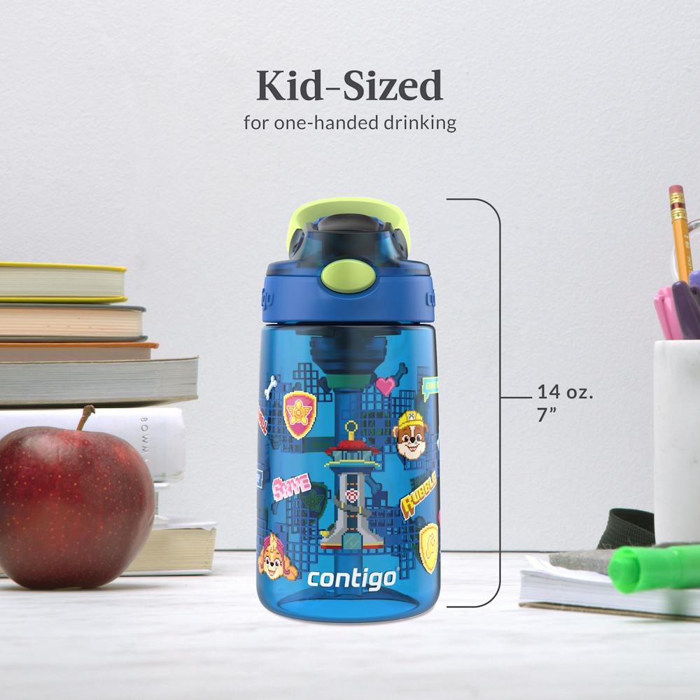 Contigo® Kids Water Bottle with Redesigned AUTOSPOUT® Straw, 14 oz (YGP1)