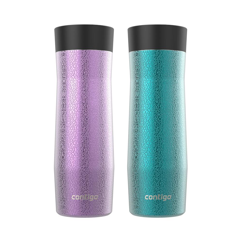 Contigo® AUTOSEAL® West Loop Vacuum-Insulated Stainless Steel Travel Mug with Easy-Clean Lid, 20 oz, 2-Pack (3T8S)