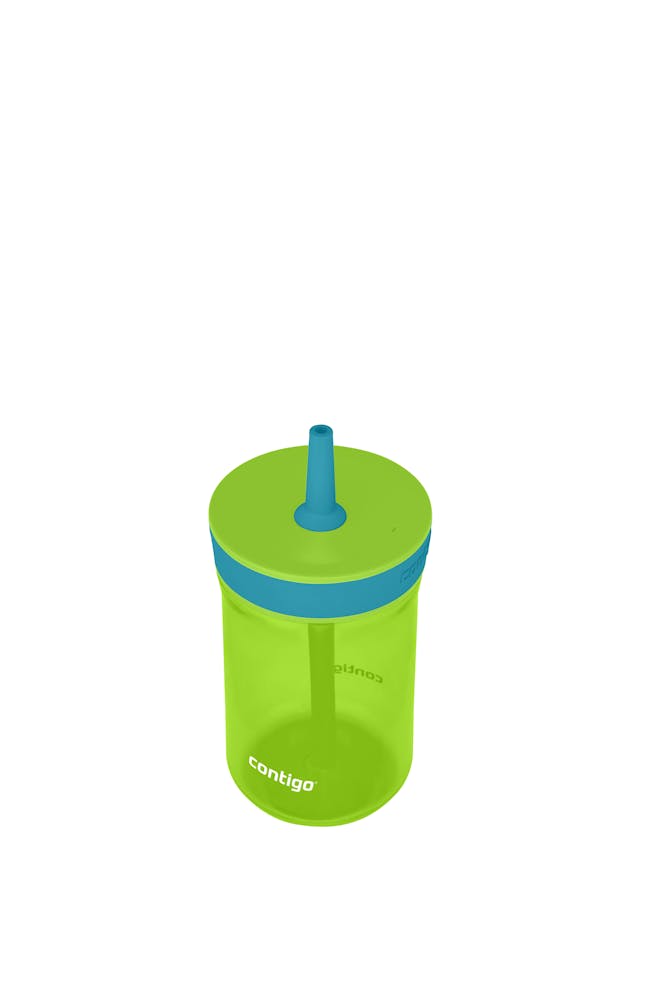Contigo® Kids’ Leighton Straw Tumbler with Spill-Proof Leak-Proof Lid, 14oz (GAEA)