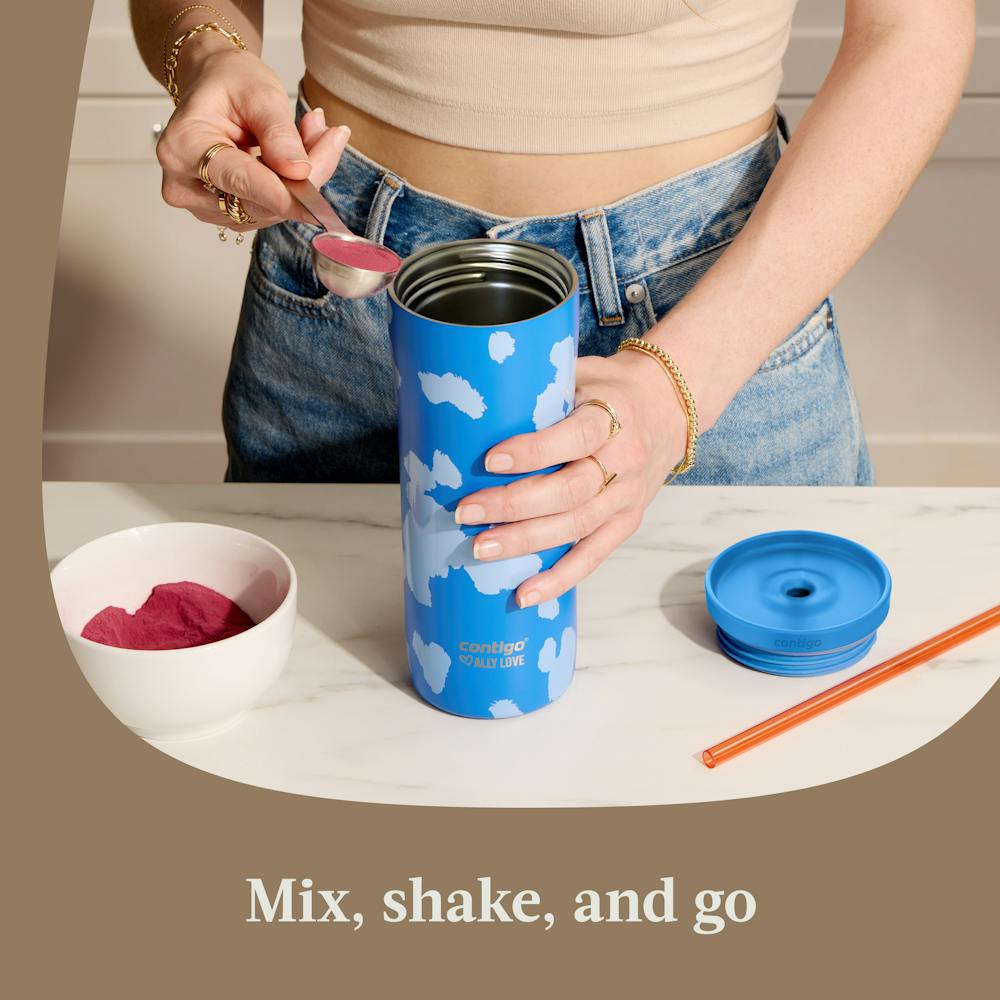 Contigo® x Ally Love Streeterville 2.0 Stainless Steel Tumbler with Straw, 24oz (LA3Y)