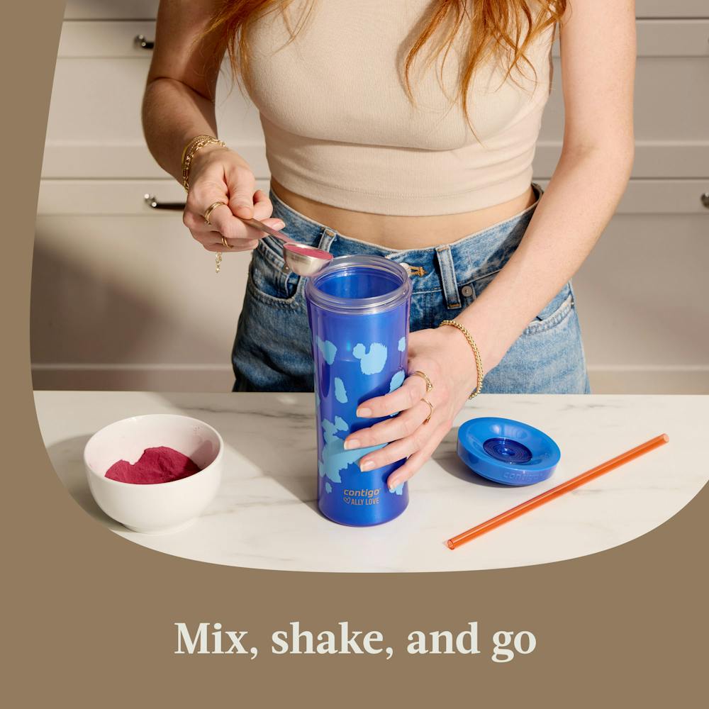 Contigo® x Ally Love Streeterville AUTOCLOSE® Shake & Go® Tumbler, 20oz (DHDQ)