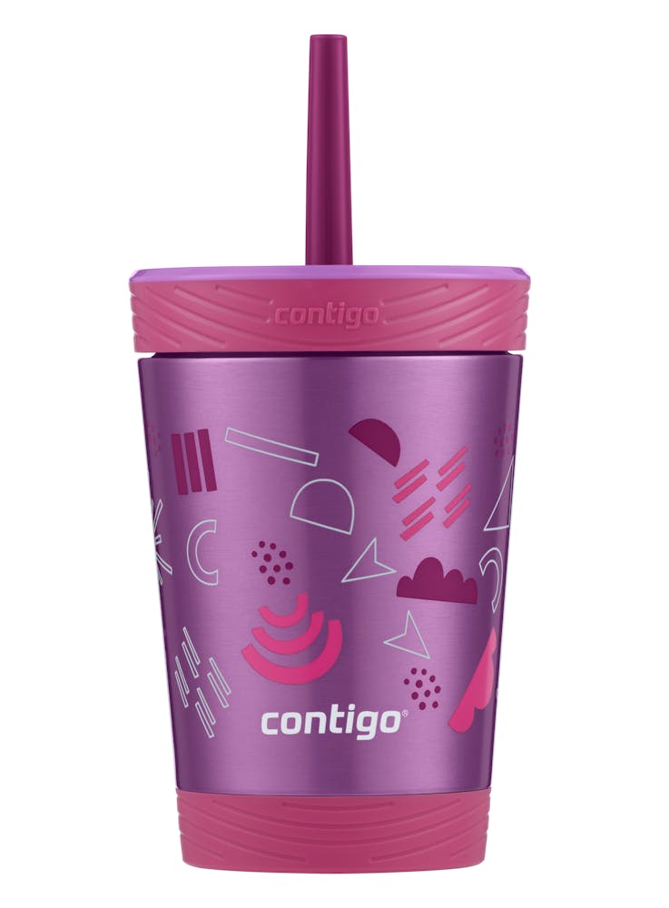 Kids Spill-Proof Stainless Steel Tumbler with Straw and THERMALOCK®, 12 oz (CQ8X)