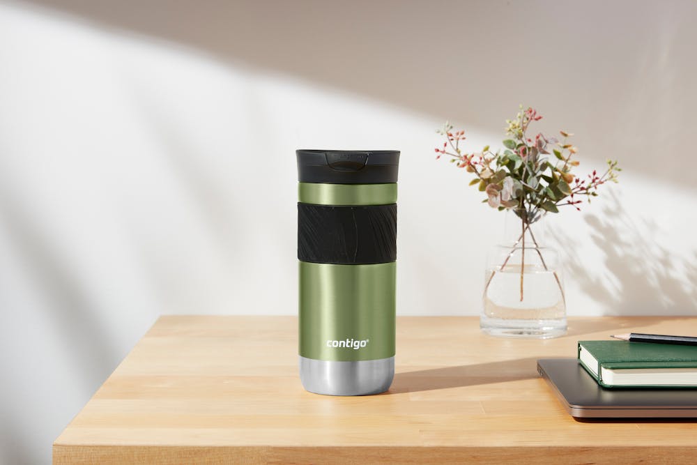 Contigo® Byron 2.0 Stainless Steel Travel Mug with SNAPSEAL™ Lid and Grip, 16oz (Q2G4)