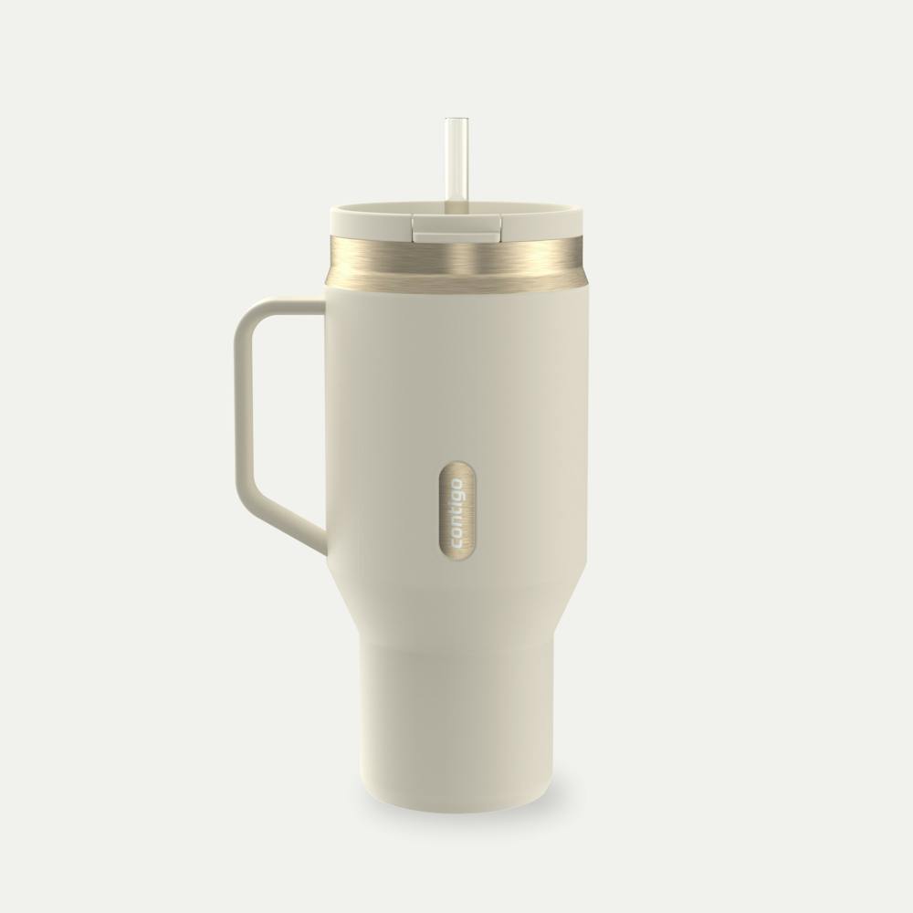 30 oz SnapSeal™ Tumbler (w/ Straw & Handle) (ZJJP)
