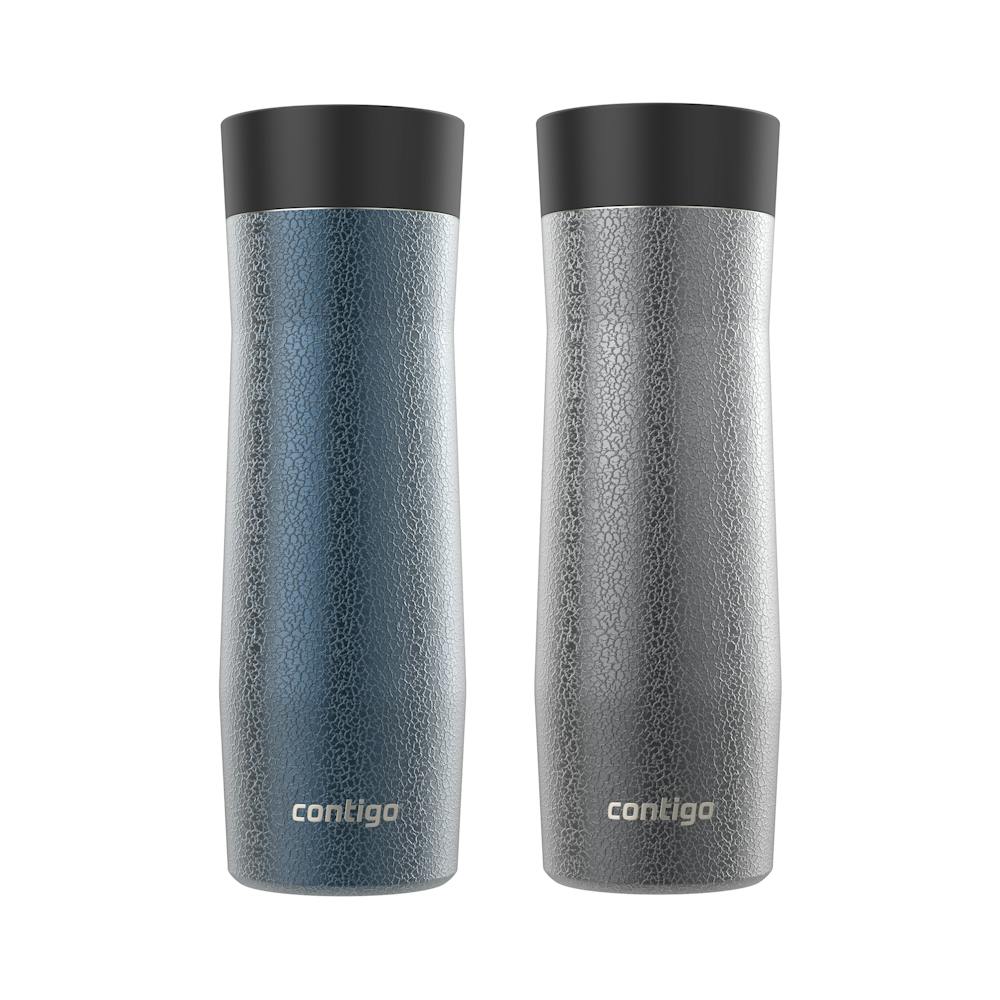 Contigo® AUTOSEAL® West Loop Vacuum-Insulated Stainless Steel Travel Mug with Easy-Clean Lid, 20 oz, 2-Pack (3T8S)