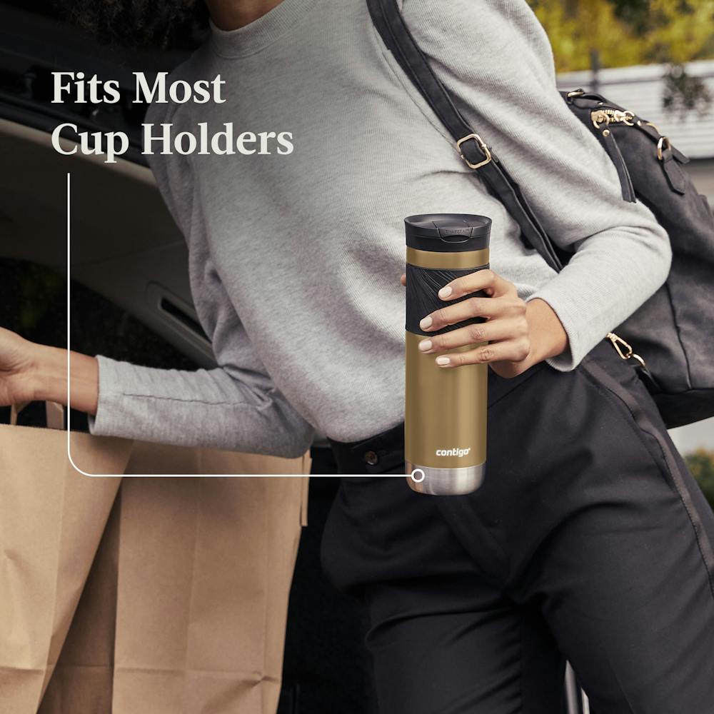 Contigo® Byron 2.0 Stainless Steel Travel Mug with SNAPSEAL™ Lid and Grip, 24oz (B8FM)