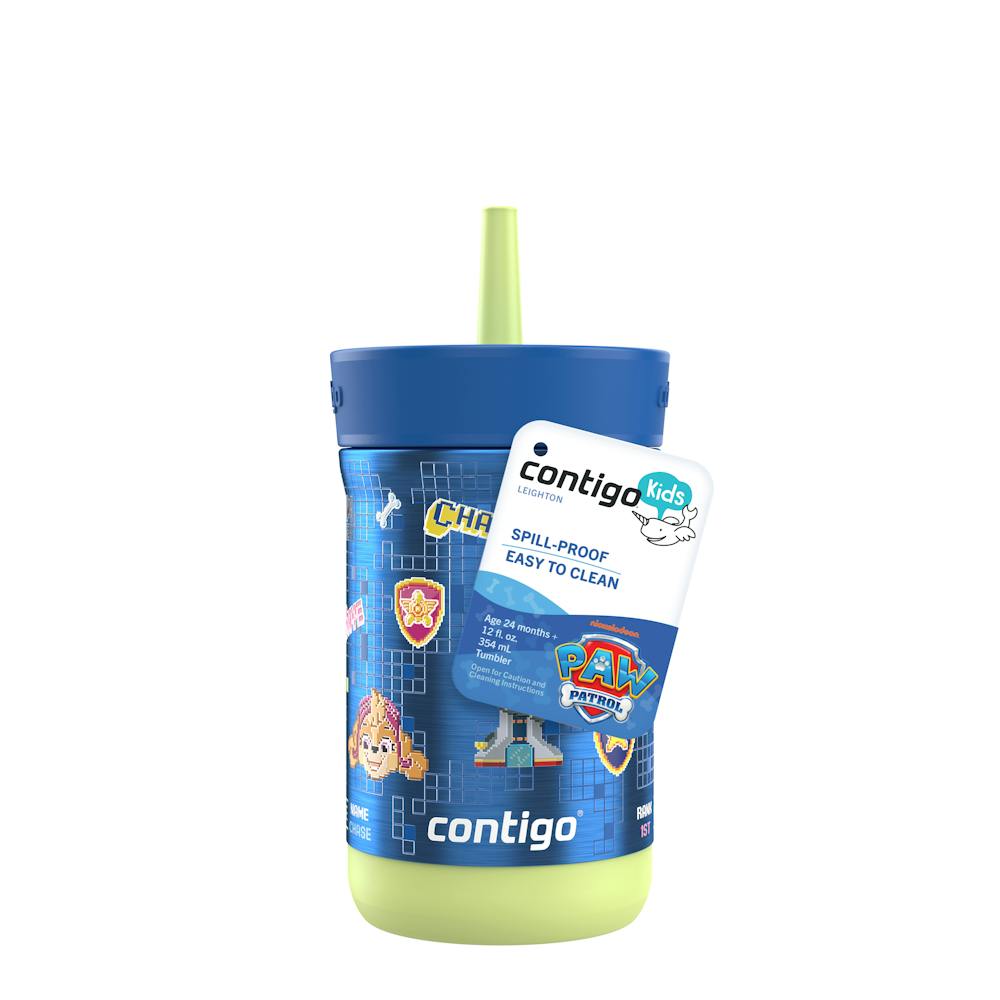 Contigo® Kids Leighton Spill-Proof Stainless Steel Tumbler with Straw, 12oz (RMRJ)