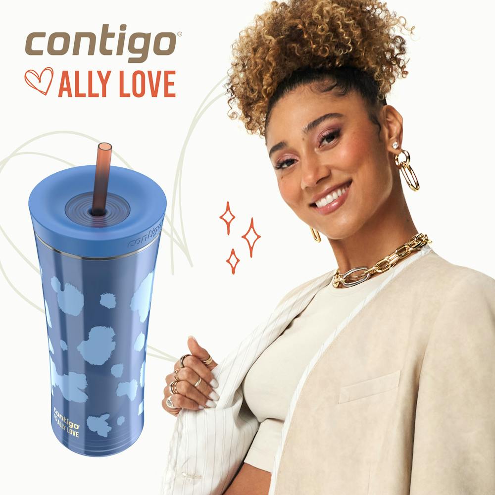 Contigo® x Ally Love Streeterville AUTOCLOSE® Shake & Go® Tumbler, 20oz (DHDQ)