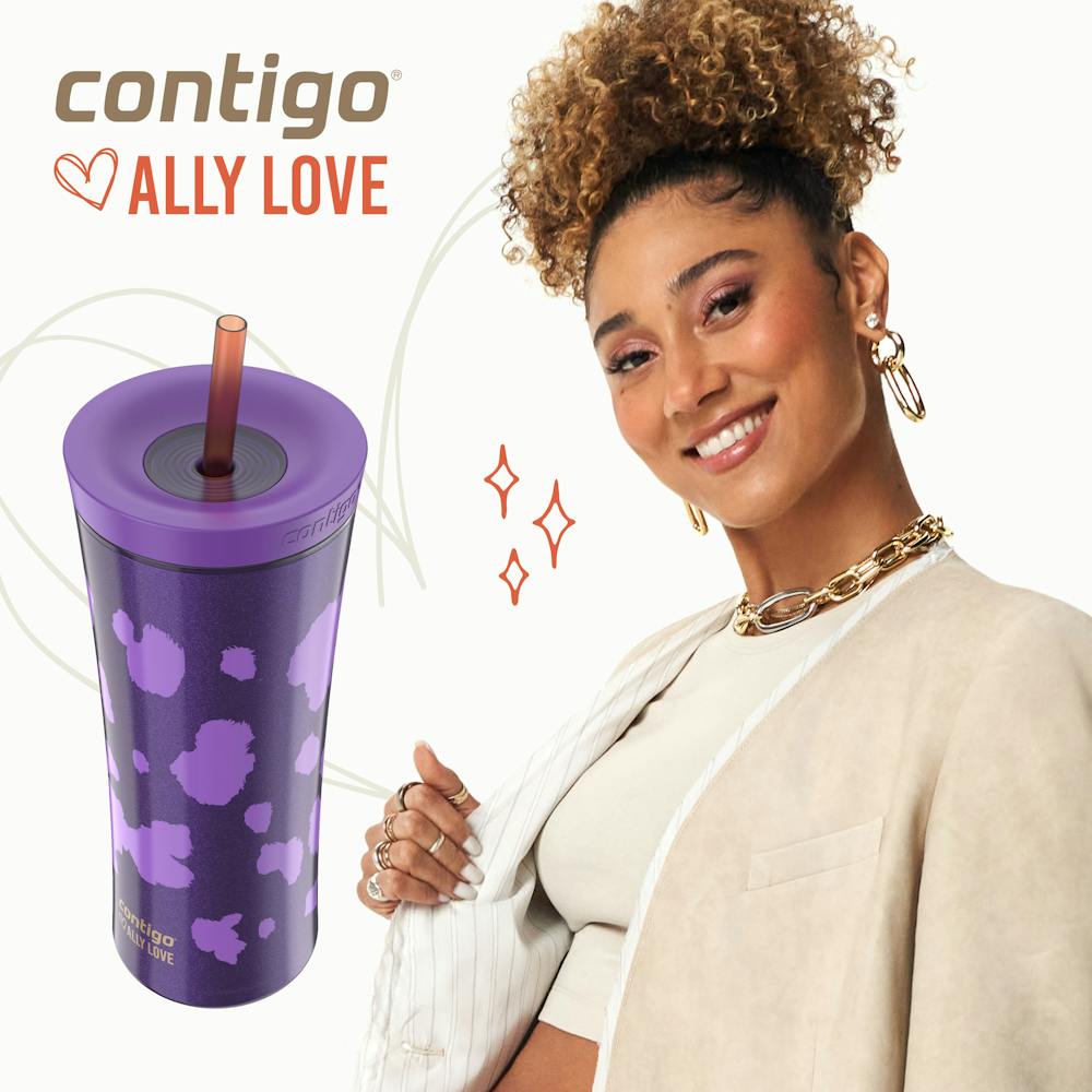 Contigo® x Ally Love Streeterville AUTOCLOSE® Shake & Go® Tumbler, 20oz (DHDQ)