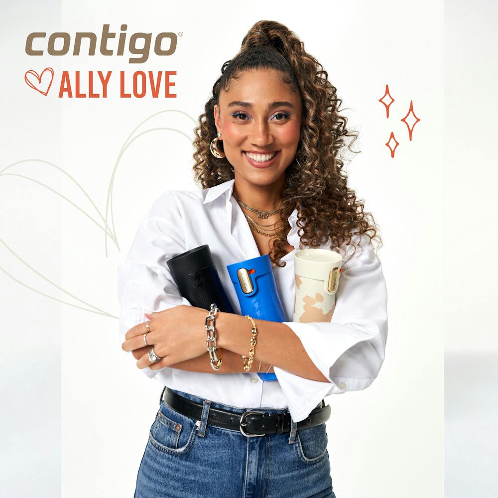 Contigo® x Ally Love West Loop 3.0 Stainless Steel Travel Mug with AUTOSEAL® Easy-Clean Lid, 16oz (0CO3)