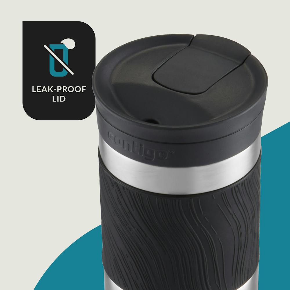 Contigo® Byron 2.0 Stainless Steel Travel Mug with SNAPSEAL™ Lid and Grip, 24oz (B8FM)
