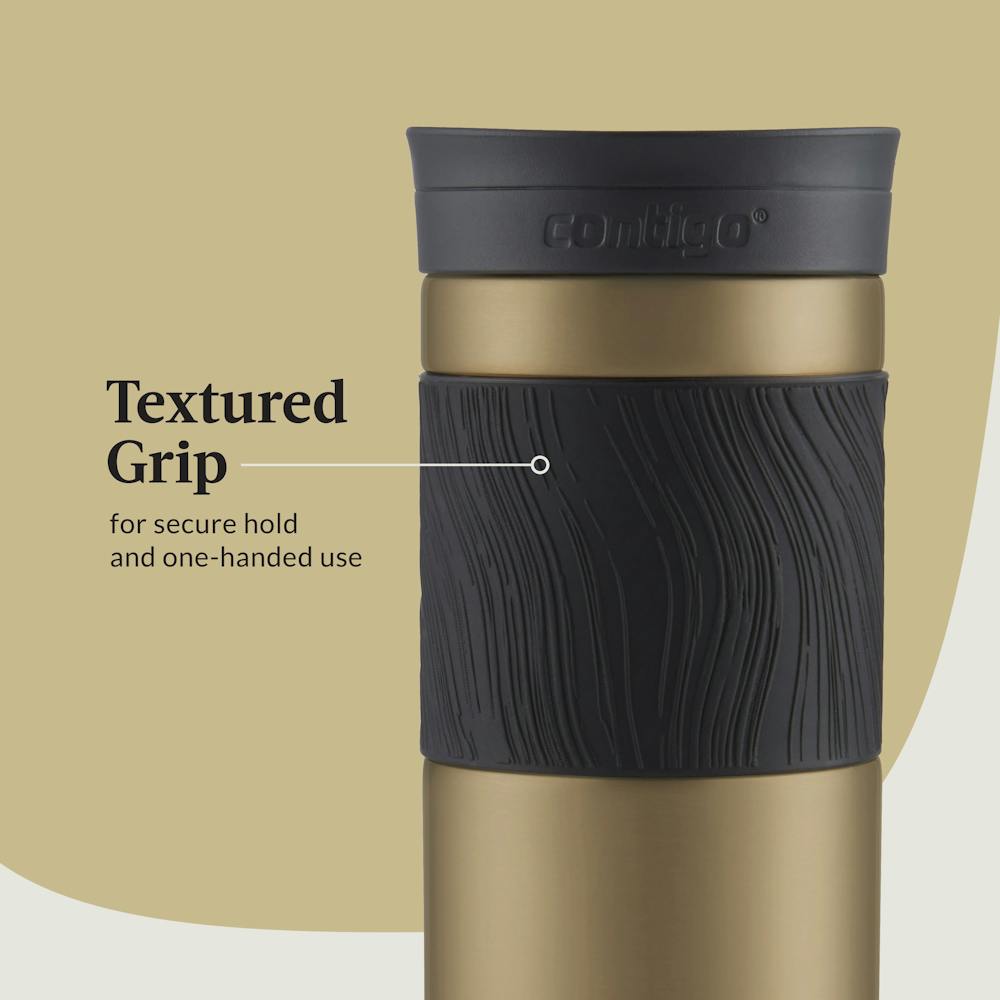 Contigo® Byron 2.0 Stainless Steel Travel Mug with SNAPSEAL™ Lid and Grip, 24oz (B8FM)