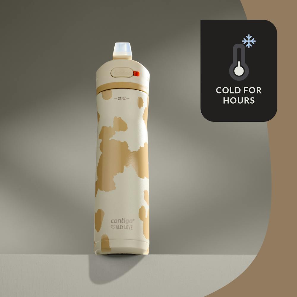 Contigo® x Ally Love Ashland Chill 2.0 Stainless Steel Water Bottle with AUTOSPOUT® Lid, 24oz (DO9Y)