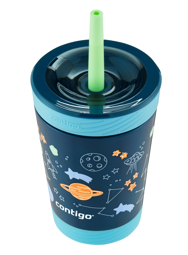 Kids Spill-Proof Stainless Steel Tumbler with Straw and THERMALOCK®, 12 oz (CQ8X)