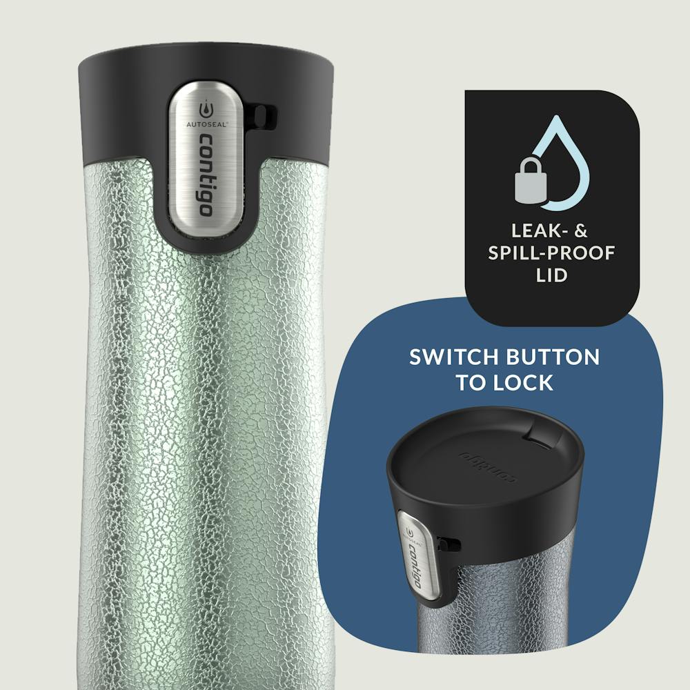 Contigo® AUTOSEAL® West Loop Vacuum-Insulated Stainless Steel Travel Mug with Easy-Clean Lid, 20 oz, 2-Pack (3T8S)