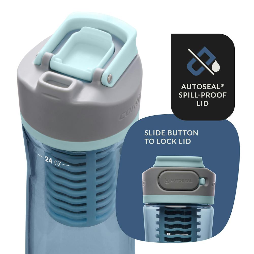 Contigo® Clybourn Freeflow Filtration Tritan Water Bottle with AUTOSEAL® LID, 24oz (H71U)