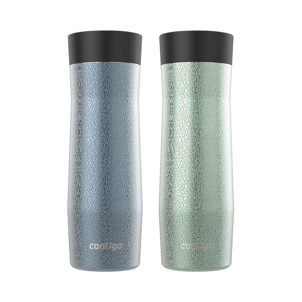 Contigo® AUTOSEAL® West Loop Vacuum-Insulated Stainless Steel Travel Mug with Easy-Clean Lid, 20 oz, 2-Pack (3T8S)