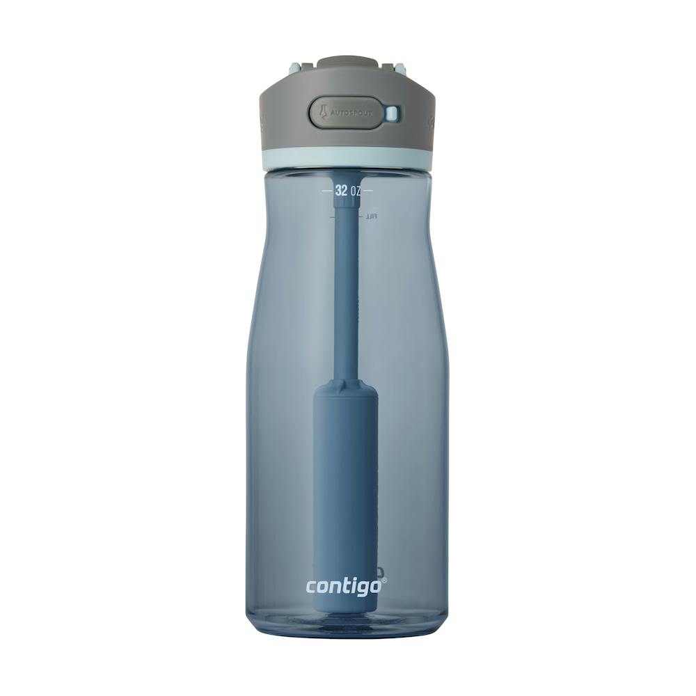 Contigo® Wells Plastic Filter Water Bottle with AUTOSPOUT® Straw Lid, 32 Oz (XUNZ)