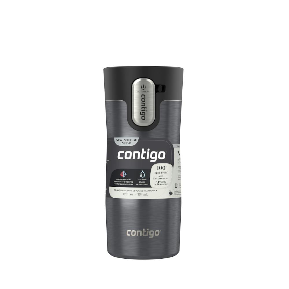 Contigo® AUTOSEAL® West Loop Vacuum-Insulated Stainless Steel Travel Mug with Easy-Clean Lid, 12 oz (I05Z)