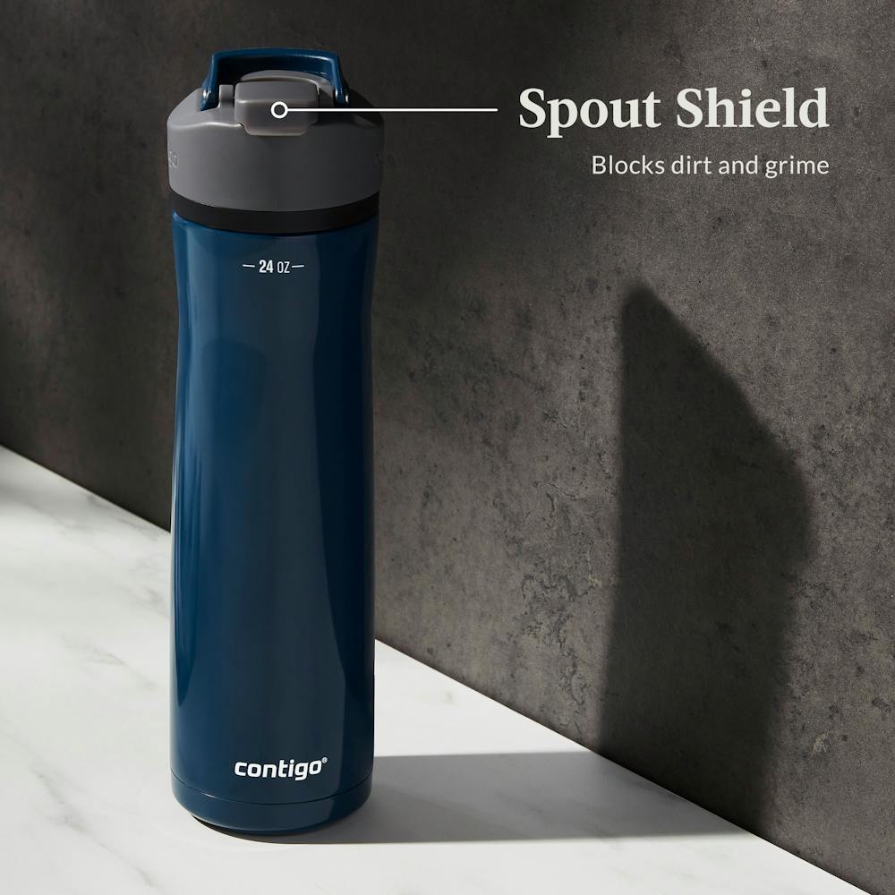 Contigo® Cortland Chill 2.0, 24oz., Stainless Steel Water Bottle with AUTOSEAL® Lid (QIZF)